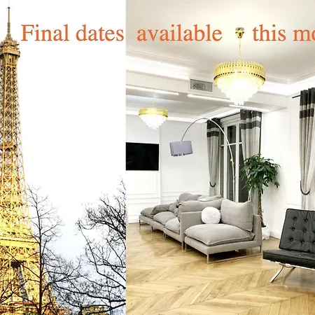 Apartment Devant La Tour Eiffel Et Seine Paris