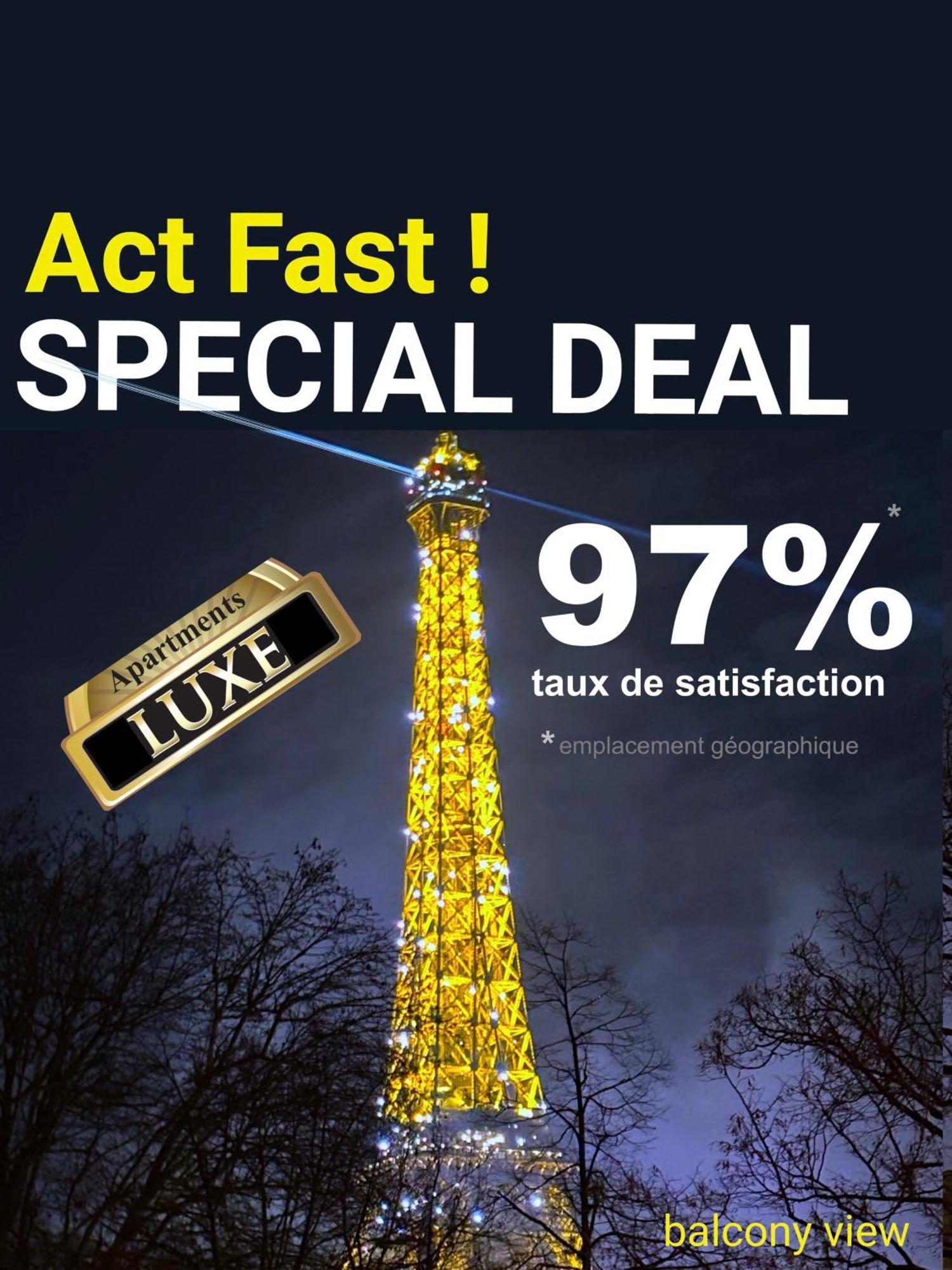 Apartment Devant La Tour Eiffel Et Seine Paris